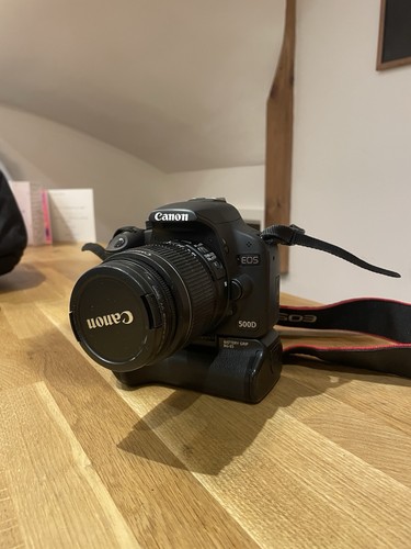 Canon 500d dslr camera - camera, with