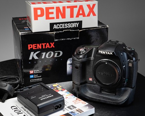 Pentax k10d 2mp - 10.2mp, ccd